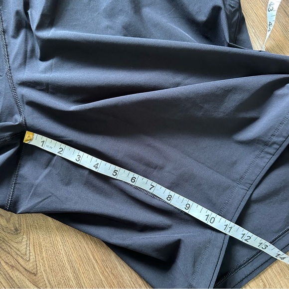 Lands End Womens Swim Shorts w/ Brief Modest 11" Quick Dry Black Plus‎ 24W Beach - Picture 9 of 9